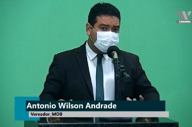 Vereador Antônio Wilson Andrade propõe audiência pública para tratar da segurança em Campo Maior